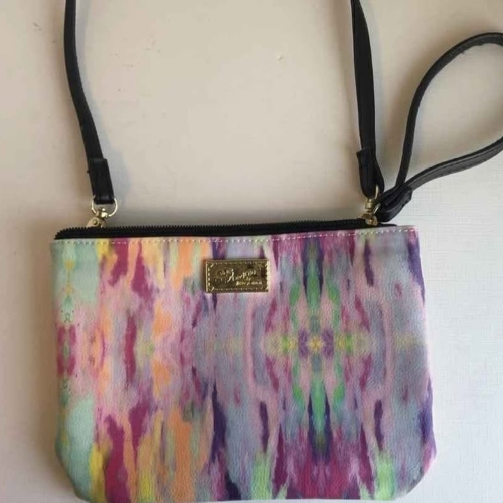 Betsey Johnson Colorful Tie-Dye Crossbody Bag